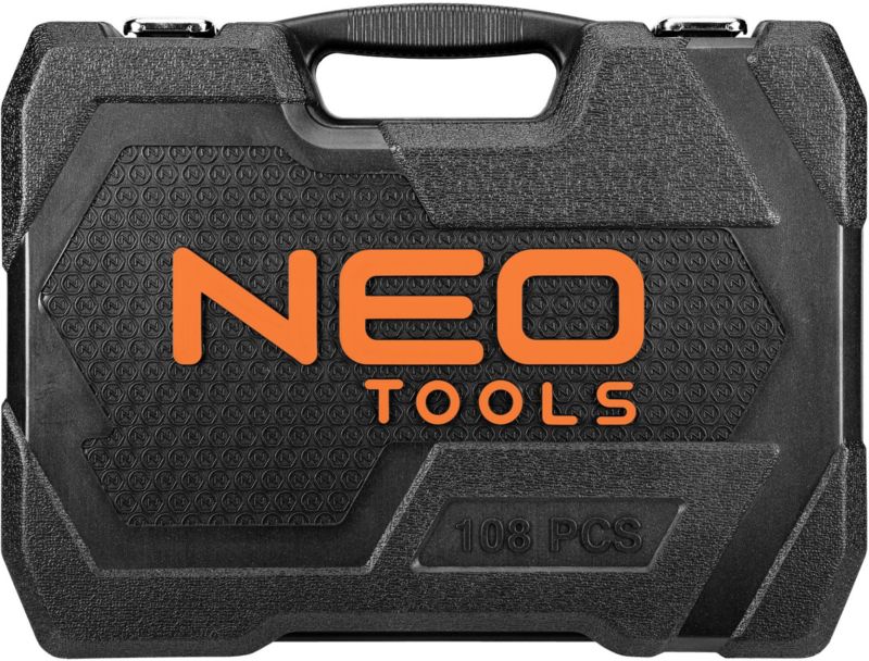 Sada kľúčov Neo 1/2" 1/4" 108 ks.