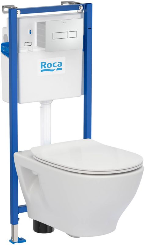 Roca Keto Sanit podomietkový set, chrómový gombík
