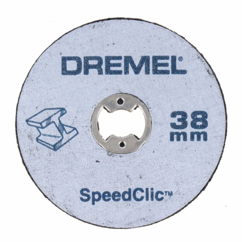 Brúsna sada Dremel, stopka a 38 mm kotúče