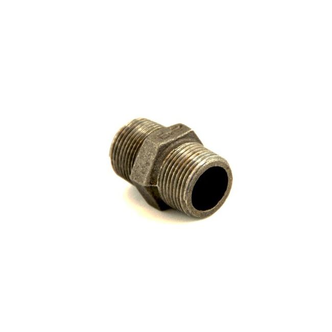 3/4" vsuvka s rovnakým prietokom, čierna