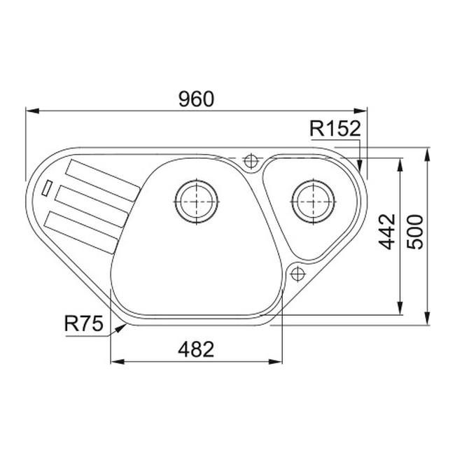 Drez Franke AZG 661-E, polárna biela