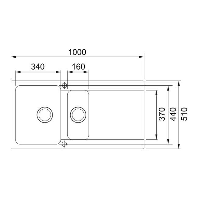 Drez Tectonite Franke Oid 651, kamenná šedá