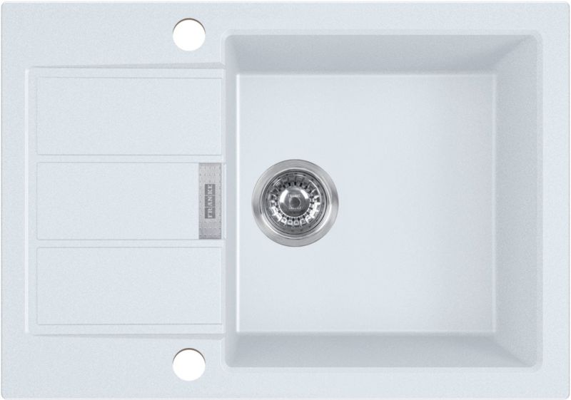 Tectonite Franke S2D XL 1-miskový drez, polárna biela