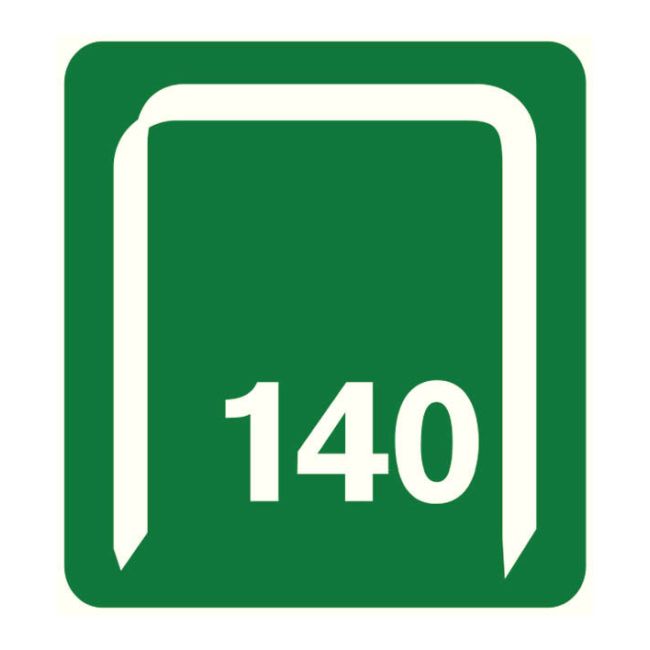 Štandardné sponky 140/10 mm 5000 ks.